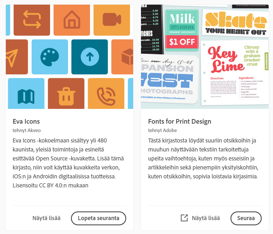 Avoimet CC-kirjastot